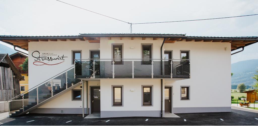 Apartmenthaus Strasswirt De Luxe Tröpolach Exteriör bild